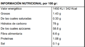 Frutas del Bosque Deshidratadas